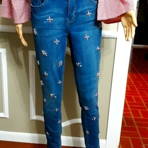 Jeans with Rhinestones
